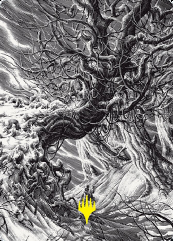{A} Forest Art Card [Innistrad: Crimson Vow Art Series][AVOW 081]