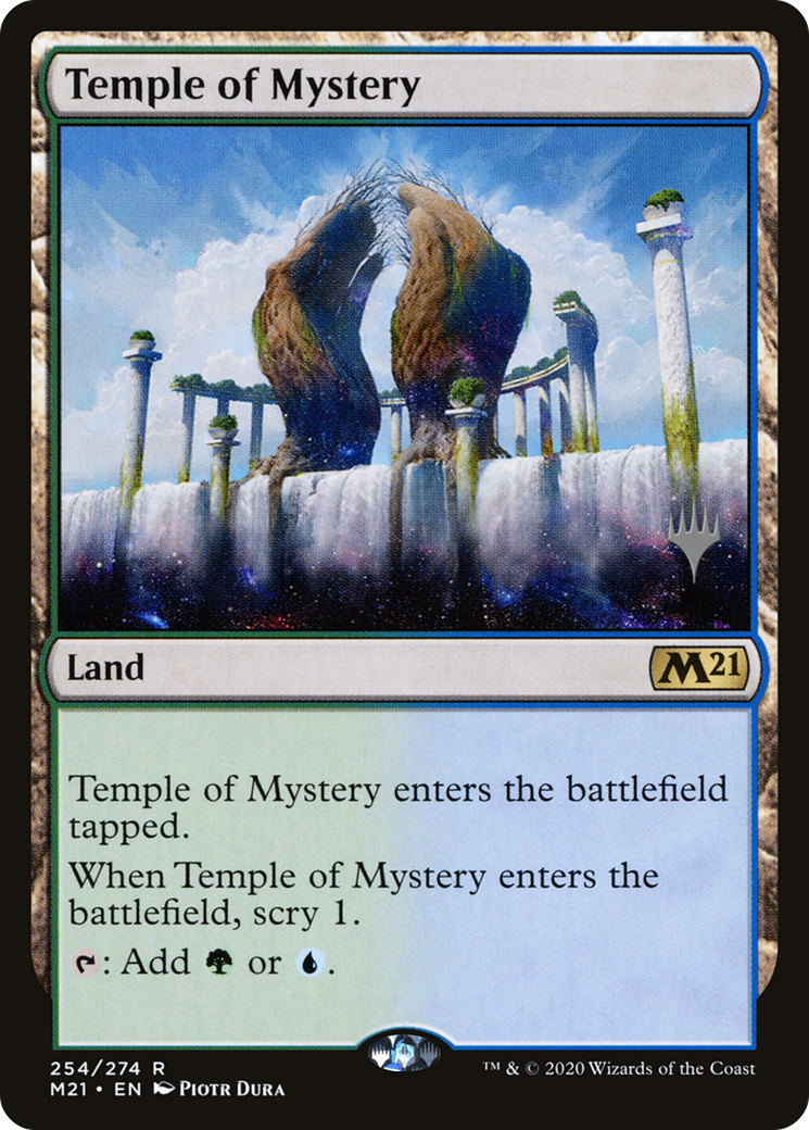 {R} Temple of Mystery (Promo Pack) [Core Set 2021 Promos][PP M21 254]
