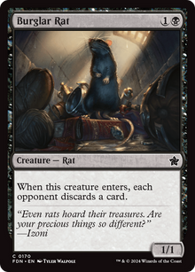 {@C} Burglar Rat [Foundations][FDN 170]
