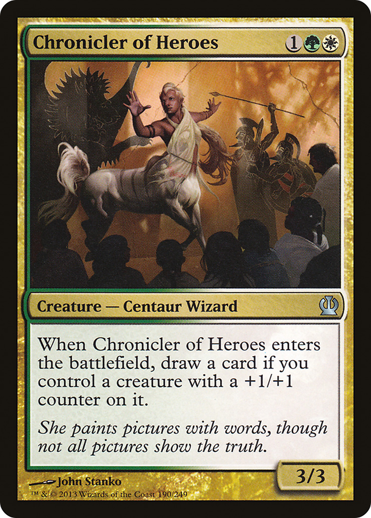 {C} Chronicler of Heroes [Theros][THS 190]