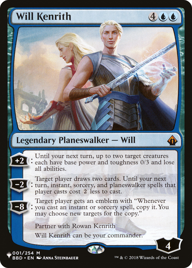 Will Kenrith [LIST 001/254]