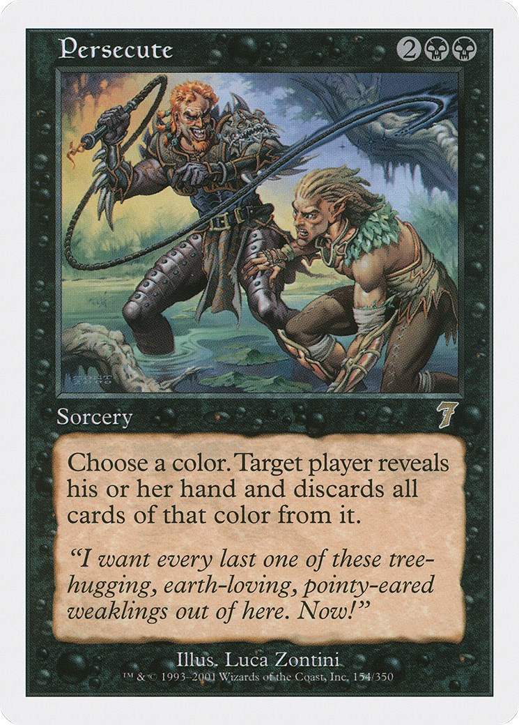 Persecute [7ED 154]  Foil