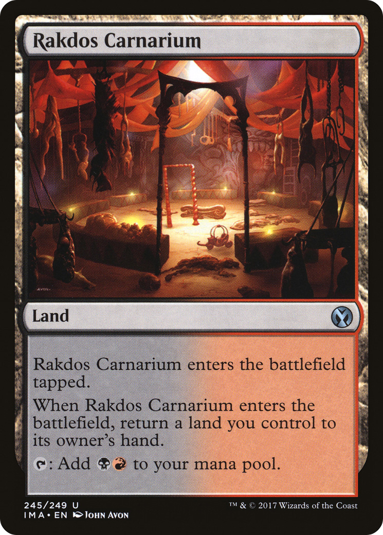 {C} Rakdos Carnarium [Iconic Masters][IMA 245]