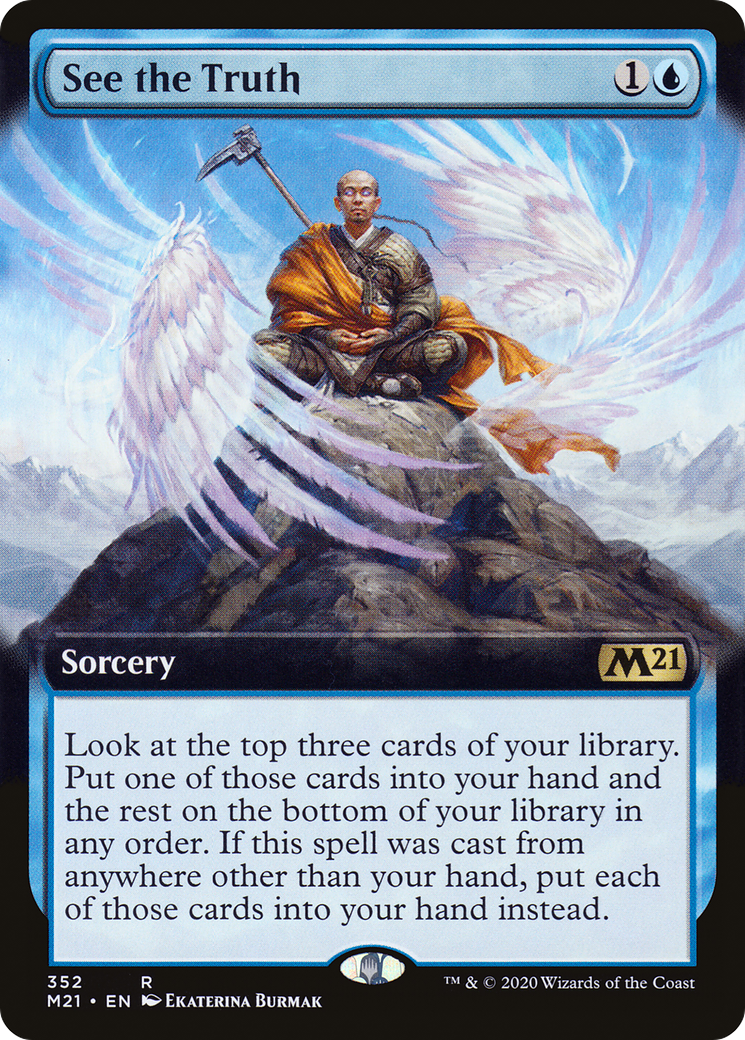 {R} See the Truth (Extended Art) [Core Set 2021][M21 352] - Misty Mountain Games