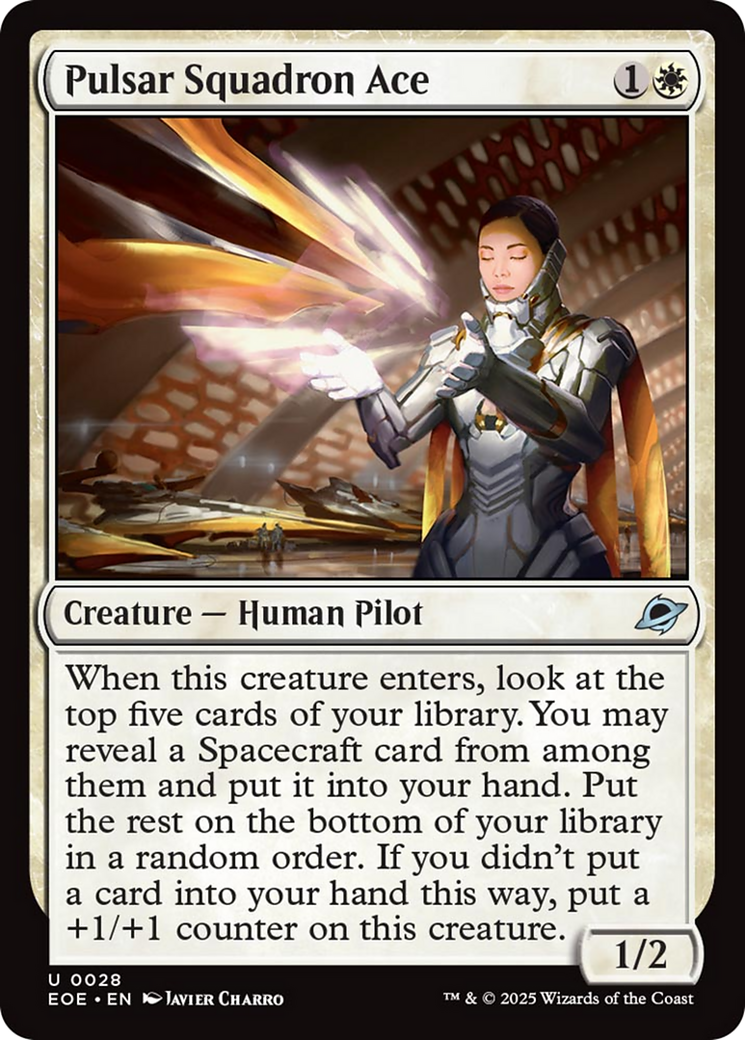 {@@ EOE C} Pulsar Squadron Ace [Edge of Eternities][EOE 028]