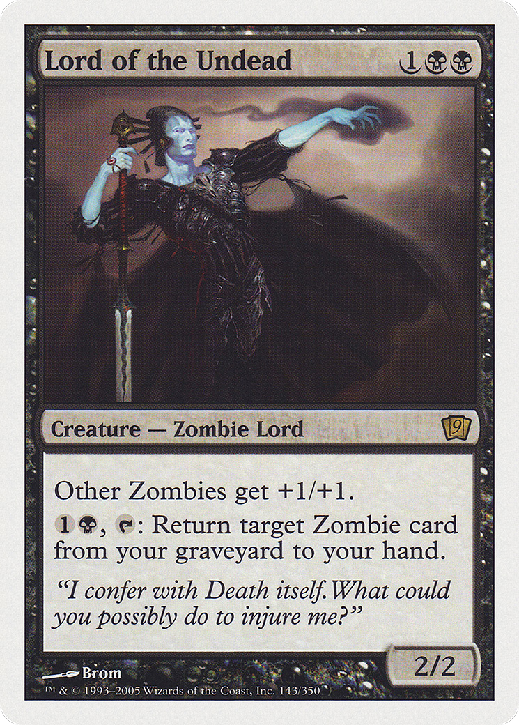 {R} Lord of the Undead [Ninth Edition][9ED 143]