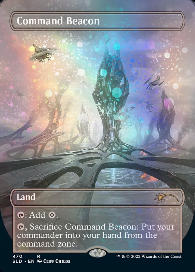 {R} Command Beacon (Galaxy Foil) [Secret Lair Drop Series][SLD 470]