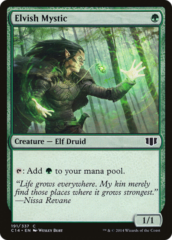 {C} Elvish Mystic [Commander 2014][C14 191]