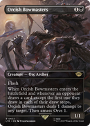 {R} Orcish Bowmasters (Borderless Alternate Art) [The Lord of the Rings: Tales of Middle-Earth][LTR 433]