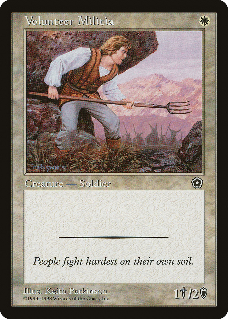 {C} Volunteer Militia [Portal Second Age][PO2 028]