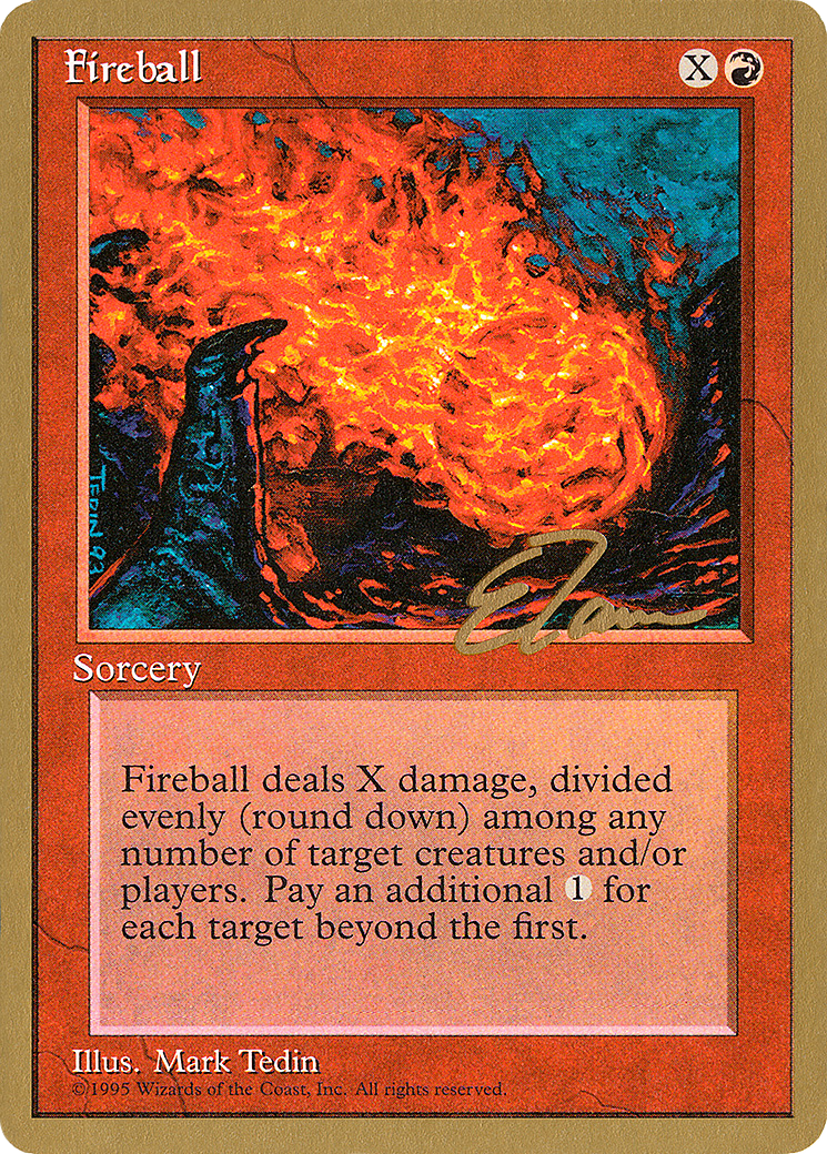 {C} Fireball (Eric Tam) [Pro Tour Collector Set][GB PTC ET192]