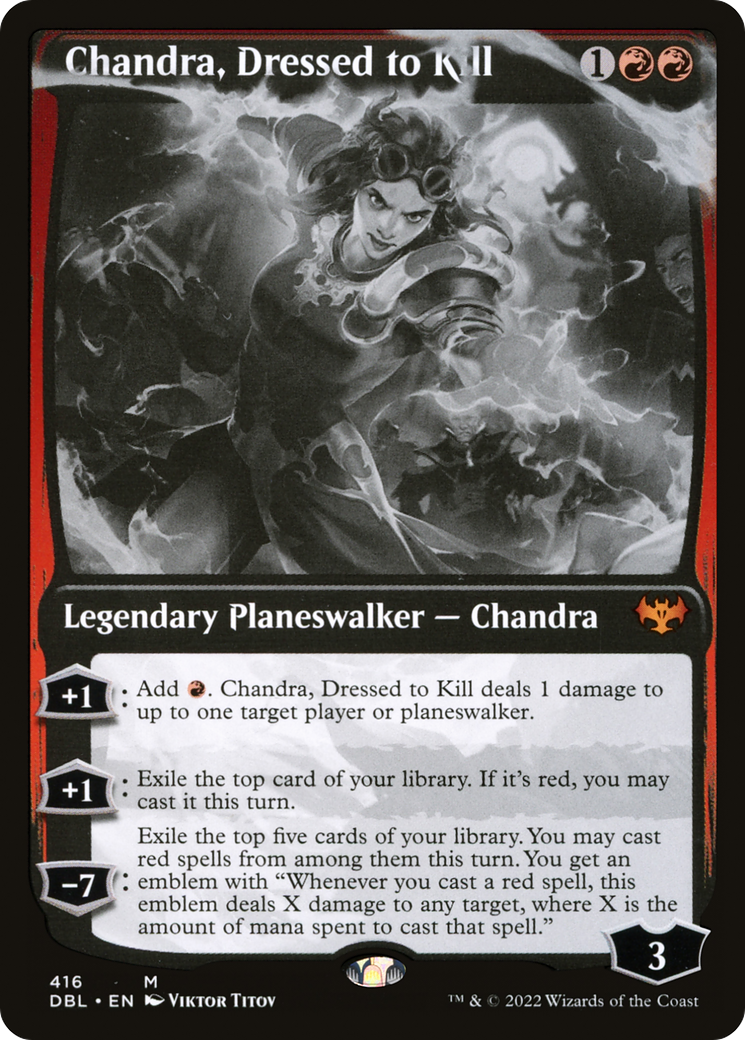 {R} Chandra, Dressed to Kill [Innistrad: Double Feature][DBL 416]