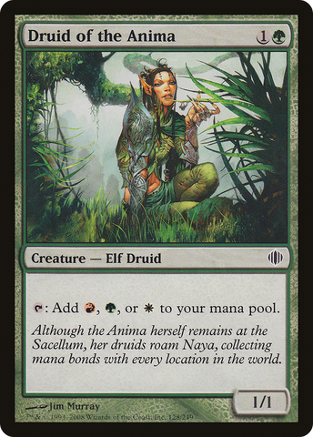 {C} Druid of the Anima [Shards of Alara][ALA 128]