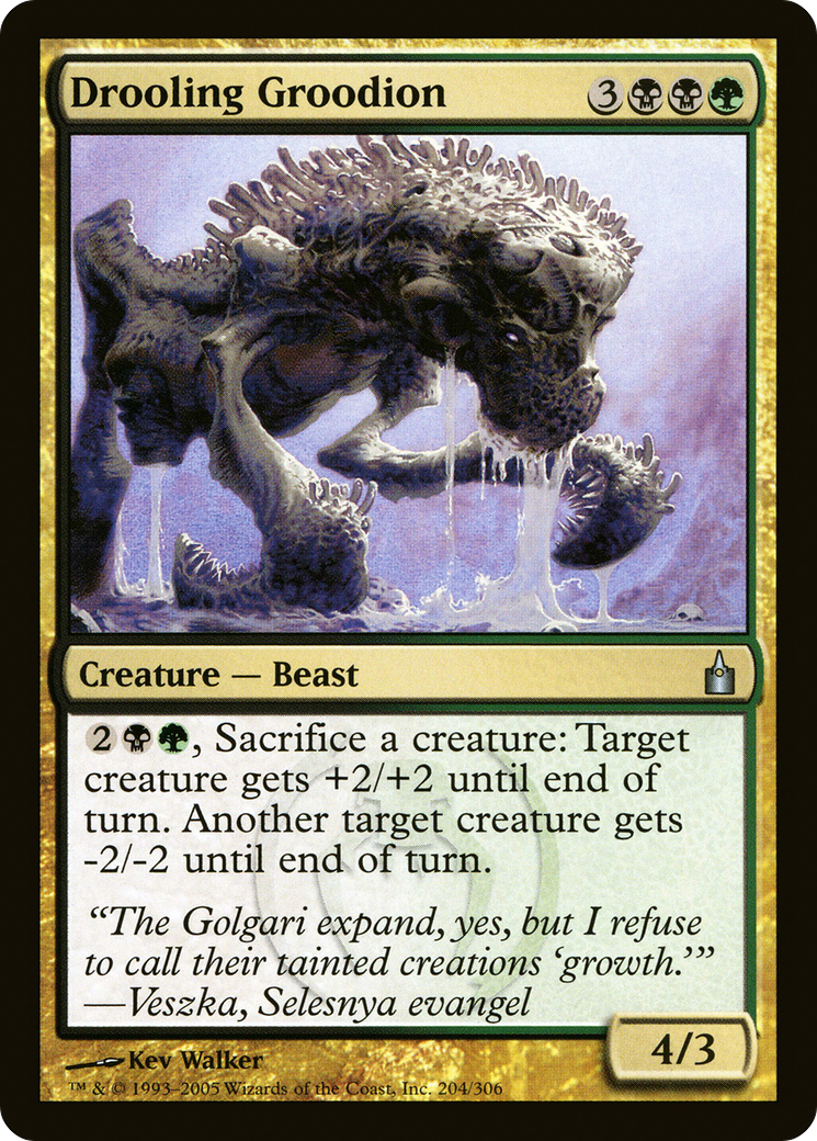 {C} Drooling Groodion [Ravnica: City of Guilds][RAV 204]