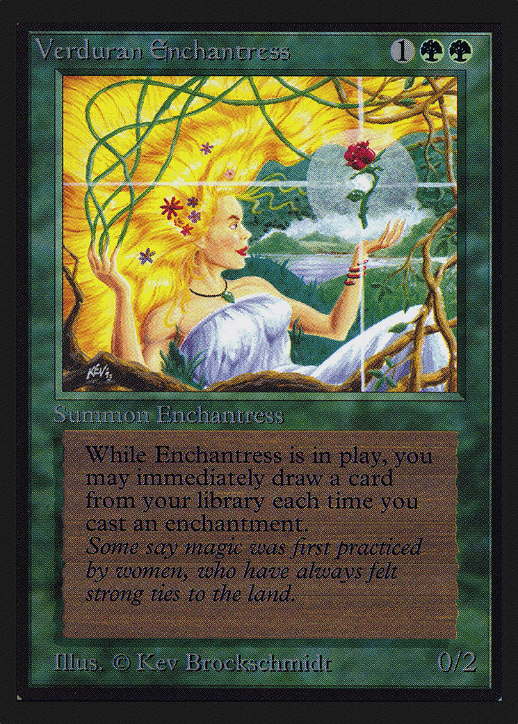 {R} Verduran Enchantress [CollectorsÃ¢Â€Â™ Edition][GB CED 223]