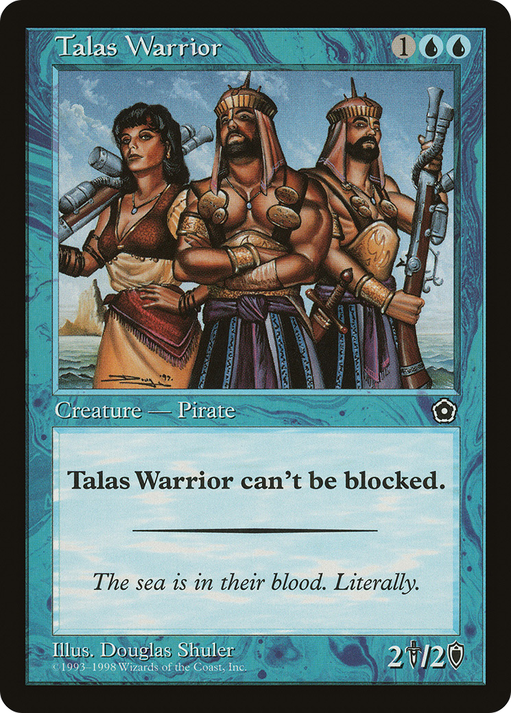 {R} Talas Warrior [Portal Second Age][PO2 053] - Misty Mountain Games