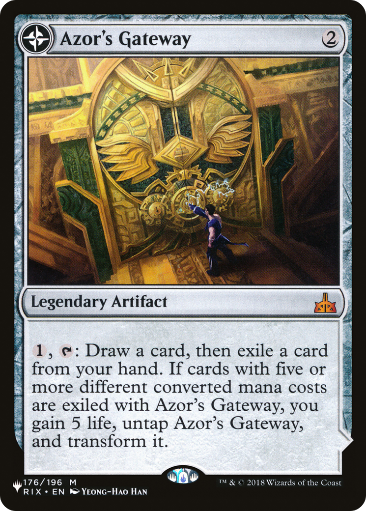 {R} Azor's Gateway // Sanctum of the Sun [Secret Lair: From Cute to Brute][LS RIX 176]