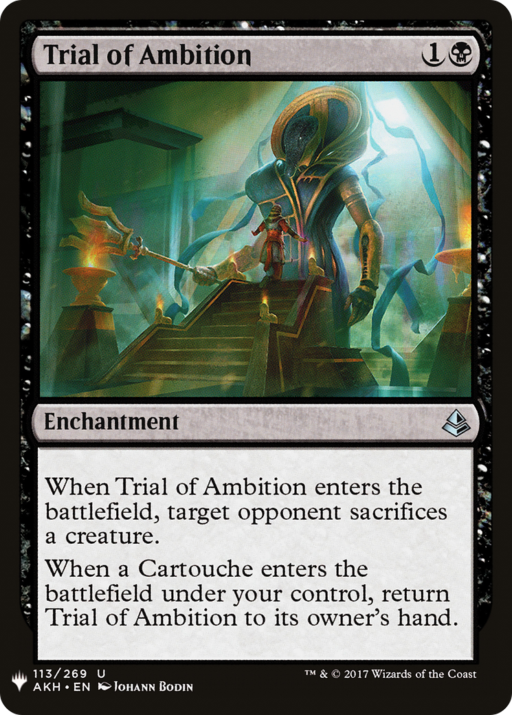 {C} Trial of Ambition [LIST AKH-113]