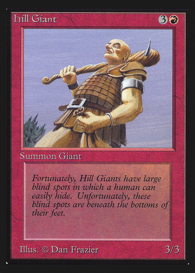 {C} Hill Giant [CollectorsÃ¢Â€Â™ Edition][GB CED 158]