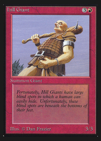 {C} Hill Giant [Collectorsâ Edition][GB CED 158]