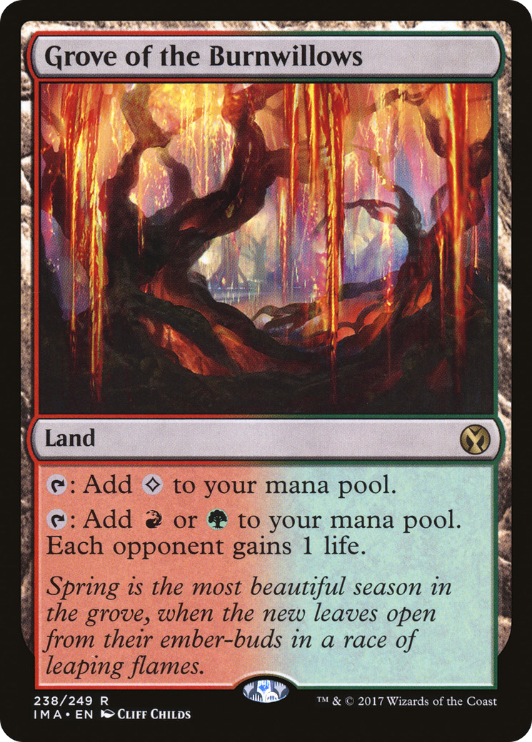 {R} Grove of the Burnwillows [Iconic Masters][IMA 238] - Misty Mountain Games