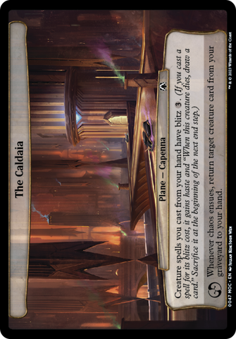 {C} The Caldaia [March of the Machine Commander][MOC 047]