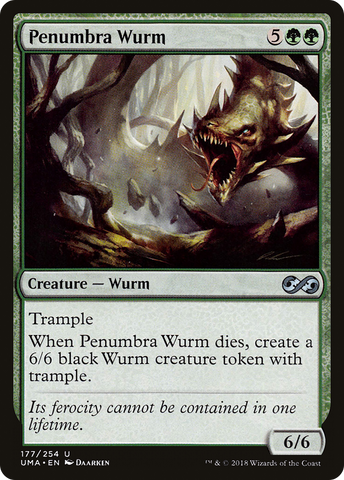 {C} Penumbra Wurm [Ultimate Masters][UMA 177]
