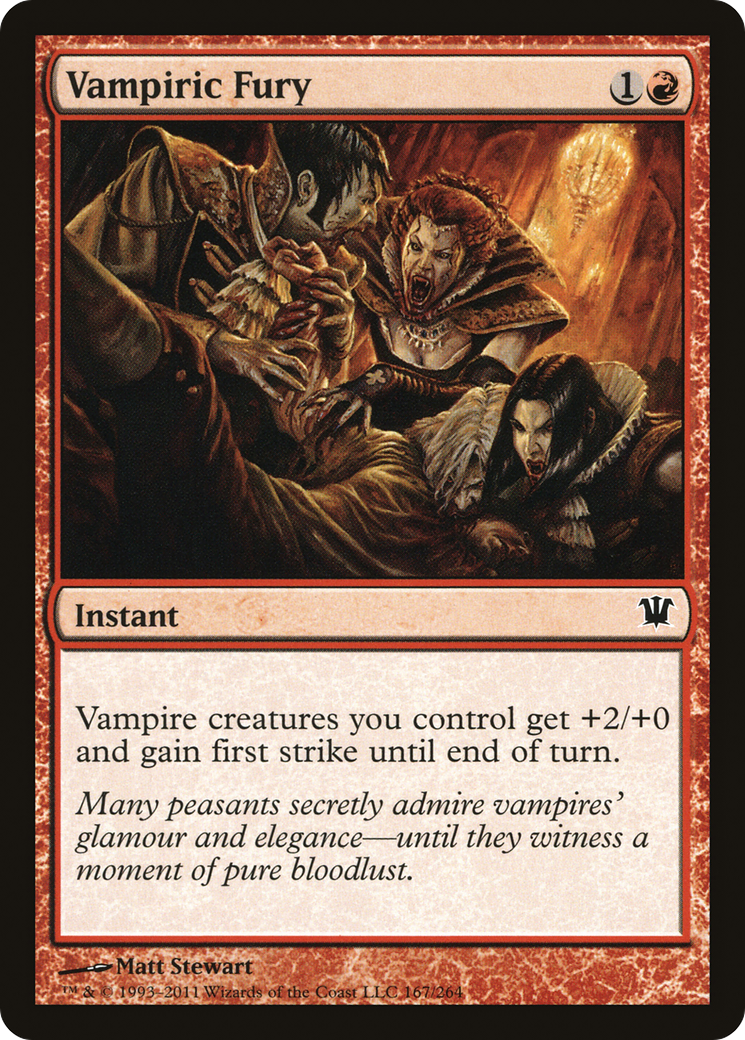 {C} Vampiric Fury [Innistrad][ISD 167]