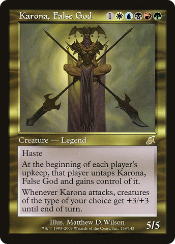 {R} Karona, False God [Scourge][SCG 138]