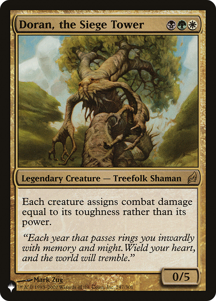 Doran, the Siege Tower [LIST 247/301]