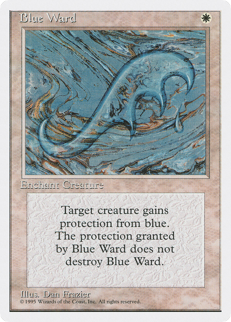 {C} Blue Ward [Fourth Edition][4ED 010]