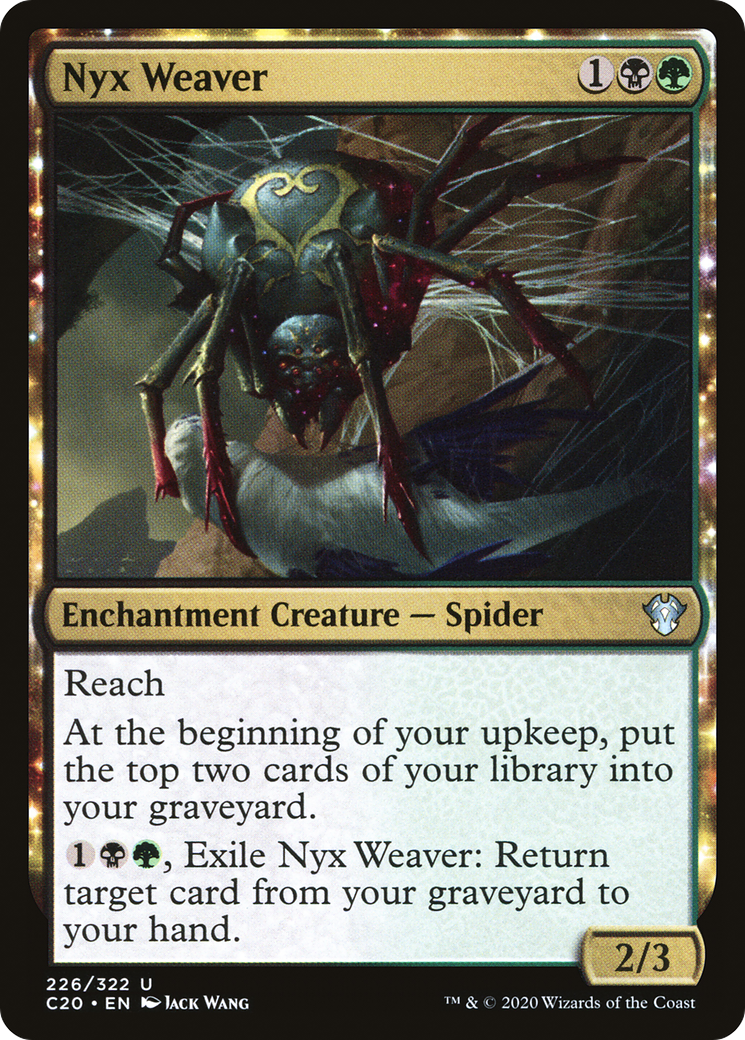 {C} Nyx Weaver [Commander 2020][C20 226]