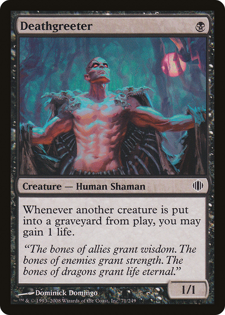 {C} Deathgreeter [Shards of Alara][ALA 071]