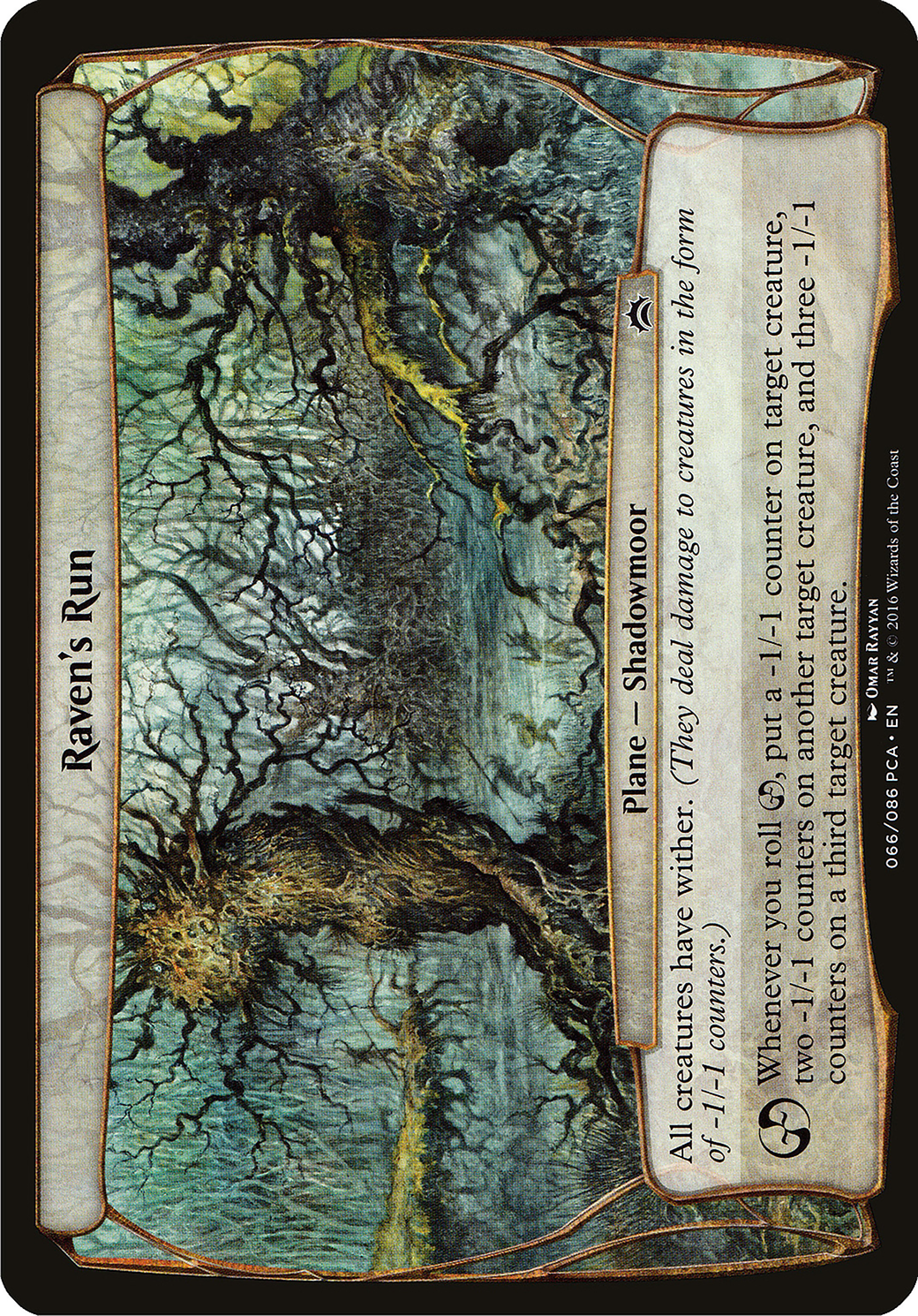 {O} Raven's Run (Planes) [Planechase Anthology Planes][OVR PCA 066]