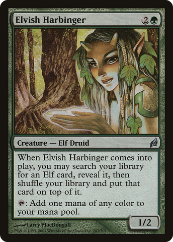 {C} Elvish Harbinger [Lorwyn][LRW 207]