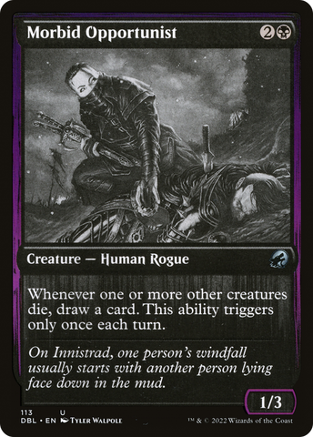 {C} Morbid Opportunist [Innistrad: Double Feature][DBL 113]