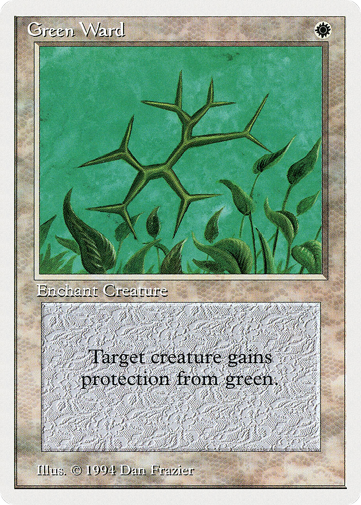 {C} Green Ward [Summer Magic / Edgar][SUM 020]