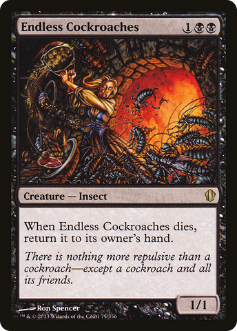 {R} Endless Cockroaches [Commander 2013][C13 075]