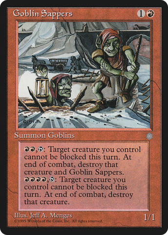 {C} Goblin Sappers [Ice Age][ICE 189]