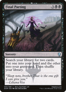{C} Final Parting [Dominaria][DOM 093]