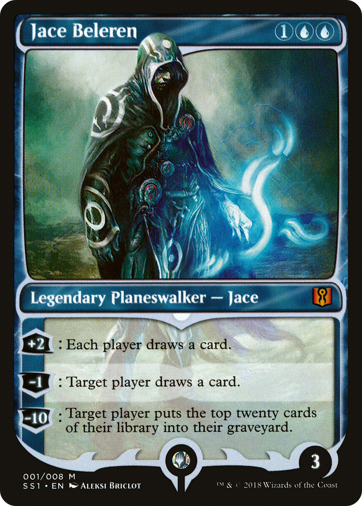 {R} Jace Beleren [Signature Spellbook: Jace][SS1 001] - Misty Mountain Games