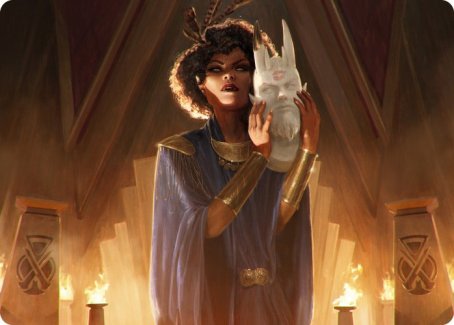 {A} Cormela, Glamour Thief Art Card [Streets of New Capenna Art Series][ASNC 023]