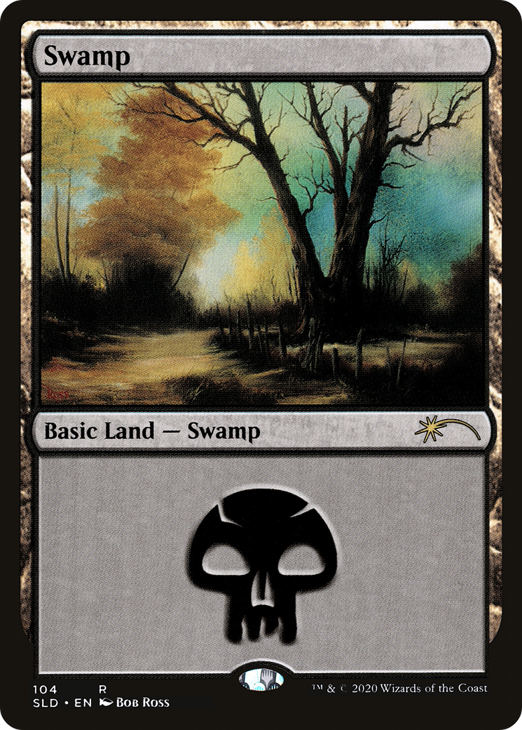 {B}[SLD 104] Swamp (104) [Secret Lair Drop Series]