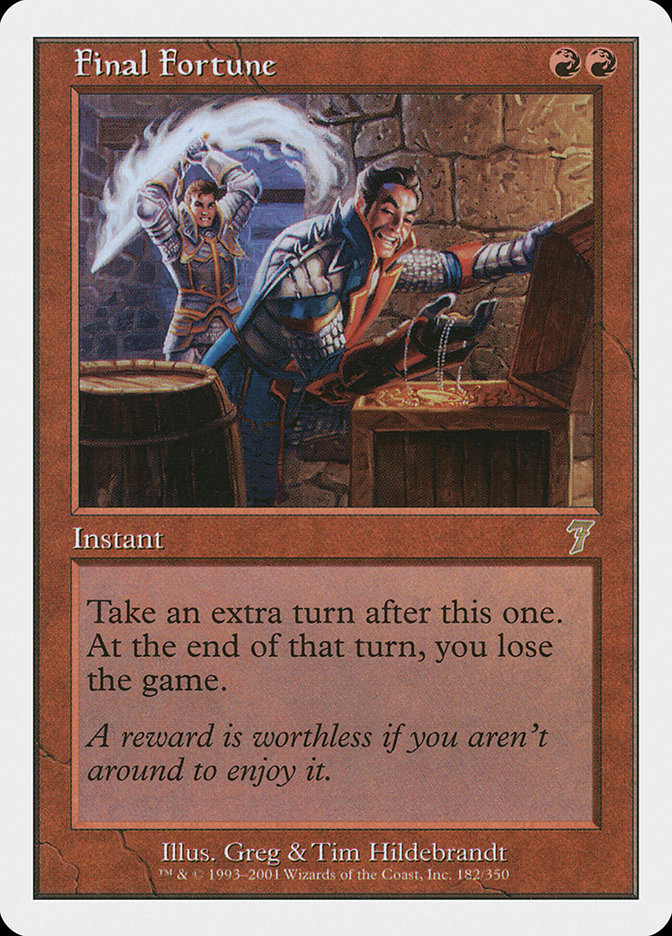 {R} Final Fortune [Seventh Edition][7ED 182]