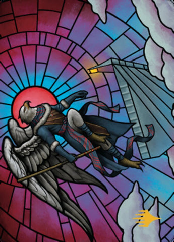 {A} Balmor, Battlemage Captain Art Card 2 (Gold-Stamped Signature) [Dominaria United Art Series][GS ADMU 069]