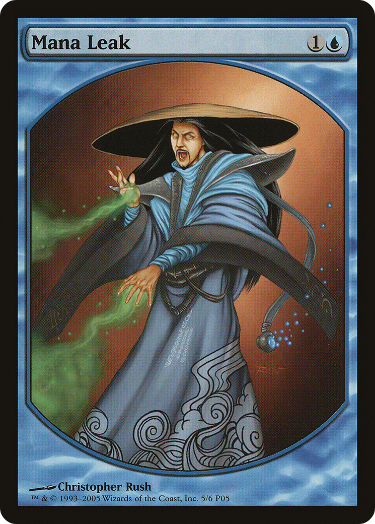 {R} Mana Leak [Magic Player Rewards 2005][PA P05 005] - Misty Mountain Games