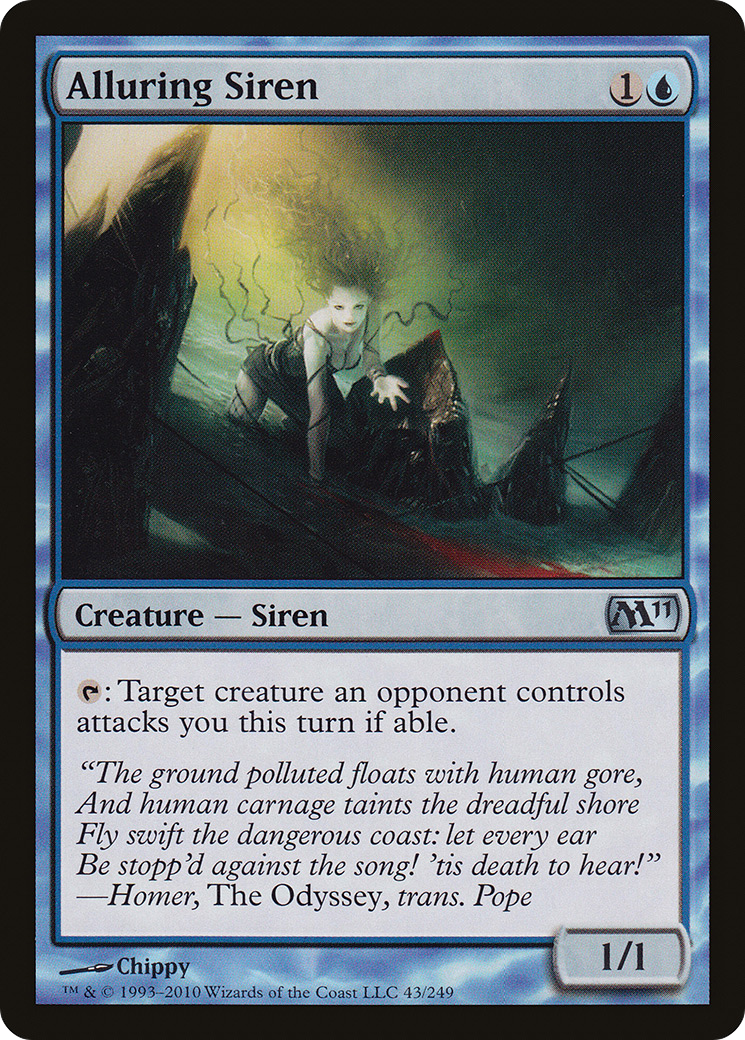 {C} Alluring Siren [Magic 2011][M11 043]