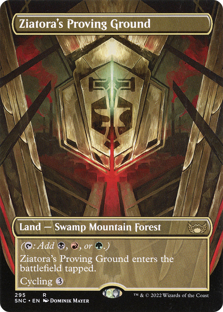 {R} Ziatora's Proving Ground (Borderless Alternate Art) [Streets of New Capenna][SNC 295]
