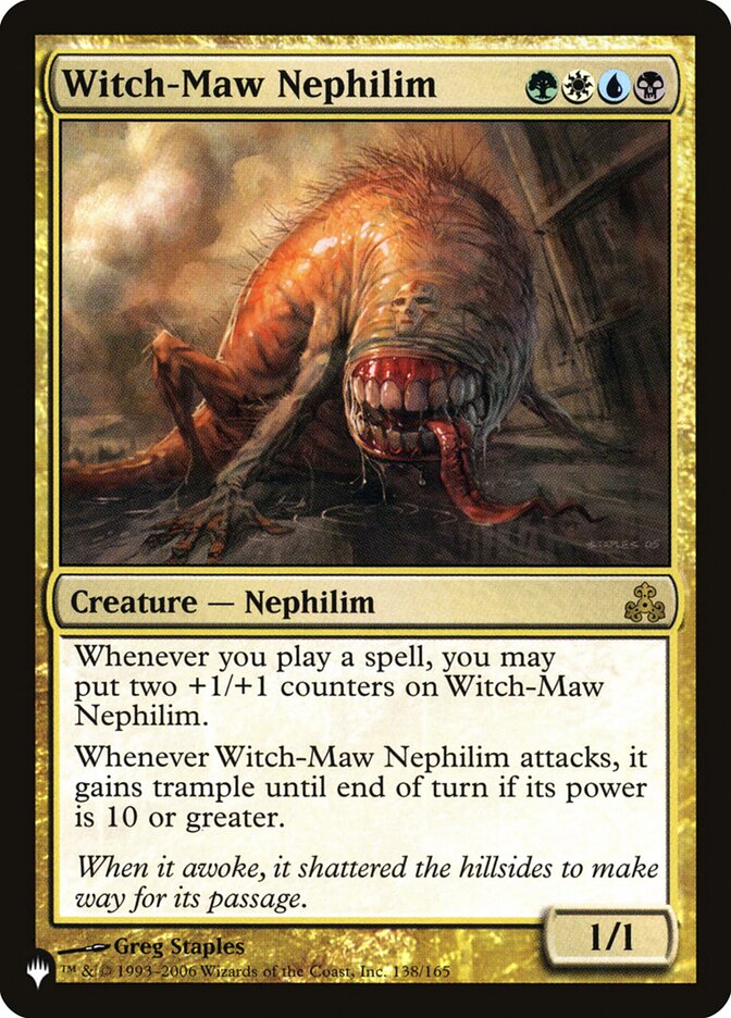 {R} Witch-Maw Nephilim [The List][LS GPT 138]