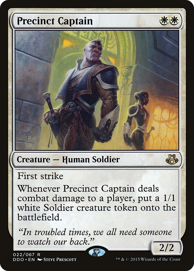 {R} Precinct Captain [Duel Decks: Elspeth vs. Kiora][DDO 022]